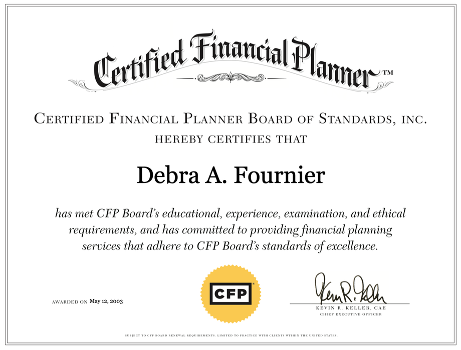 What Is a CERTIFIED FINANCIAL PLANNER™ Professional? Seaview Wealth